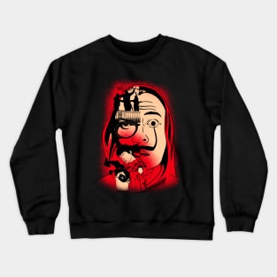 The Gang Of Robbers In Red Crewneck Sweatshirt